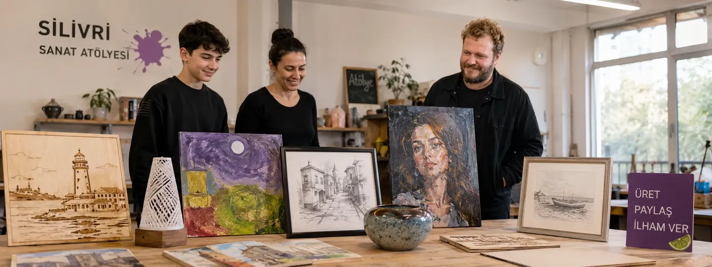 Atölye ortamından bir sahne — BADU CRAFT STUDIO Silivri
